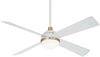 F623L-WHF/SBR Orb LED Transitional Ceiling Fan Main Image