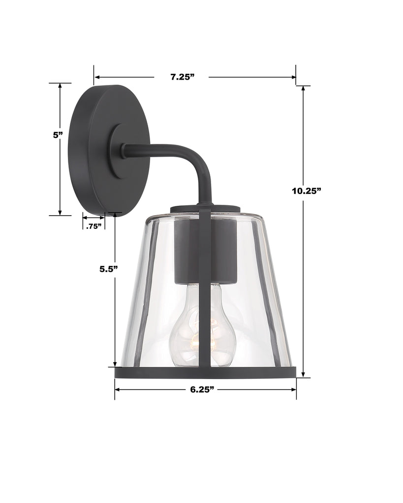 Contemporary Bathroom Vanity Light - Elegant Lighting Fixture