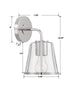 Contemporary Bathroom Vanity Light - Elegant Lighting Fixture