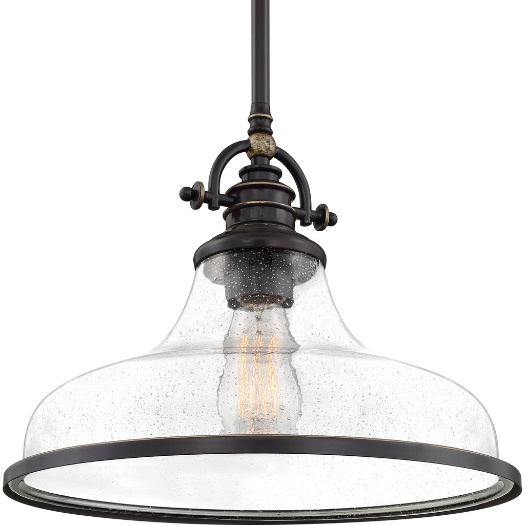 Soho Chic Pendant Light | Brushed Nickel & Palladian Bronze | Alternate View