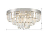 Hayes 8-Light Ceiling Mount - Aged Brass Luxury Lighting | Item Dimensions