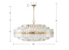 Elegant 32 Light Crystal Chandelier - West Hollywood | Item Dimensions