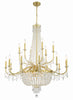 HWD-7722-AG Haywood 22 Light Traditional Chandelier Main Image