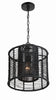 Venice Beach Boho Pendant Light with Natural Jute Design | Alternate View