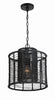 Venice Beach Boho Pendant Light with Natural Jute Design | Alternate View