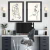 SoHo Chic 1 Light Wall Mount | Black Forged Polished Chrome Gold | Lifestyle View
