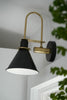 Park Slope 1 Light Transitional Wall Mount - Modern Two-Toned Design | Lifestyle View
