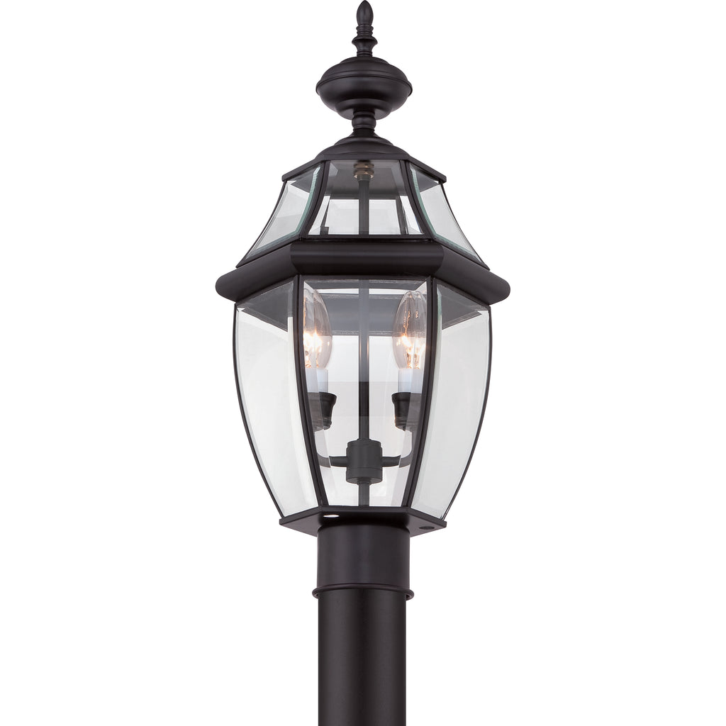 Solid Brass Outdoor Lantern - Park Avenue Classic 2 Light Lantern | Alternate View