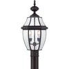 Solid Brass Outdoor Lantern - Park Avenue Classic 2 Light Lantern