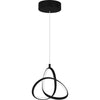 Tribeca Mini Pendant - Matte Black Stylish Lighting | Alternate View