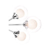 Contemporary Empire State 9 Light Chandelier - Polished Chrome | Alternate View
