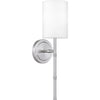 Antique Polished Nickel Wall Sconce with 1 Light - Bryant Park Transitional Lighting | Alternate View