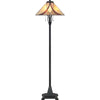Tiffany Style Floor Lamp - Valiant Bronze | Alternate View