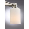 Bryant Park 3-Light Bath Light in Brushed Nickel Finish | Alternate View